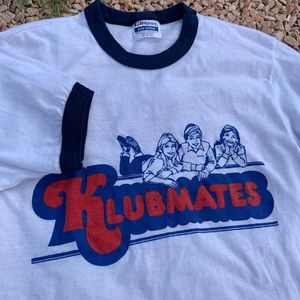 Vintage “Klubmates” Ringer T-Shirt Size Medium